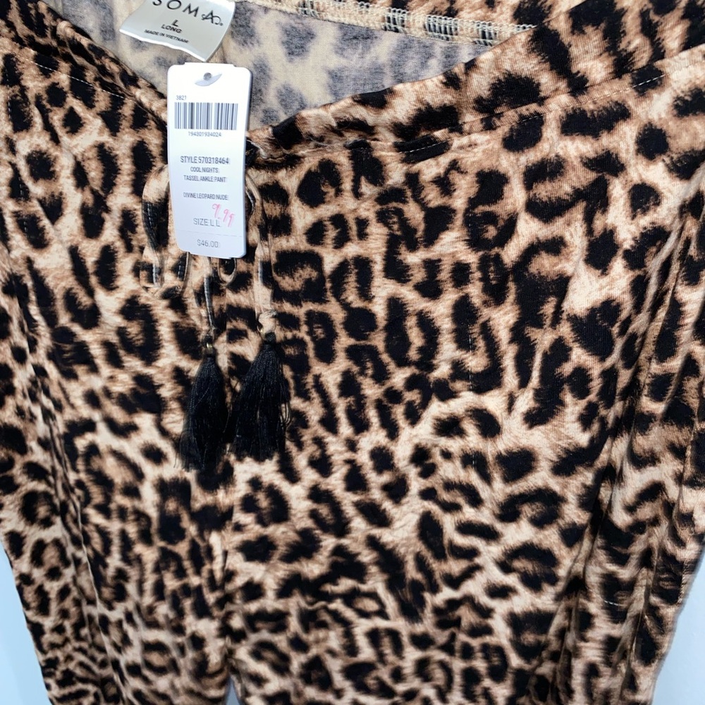 Leopard Robe SET w pants